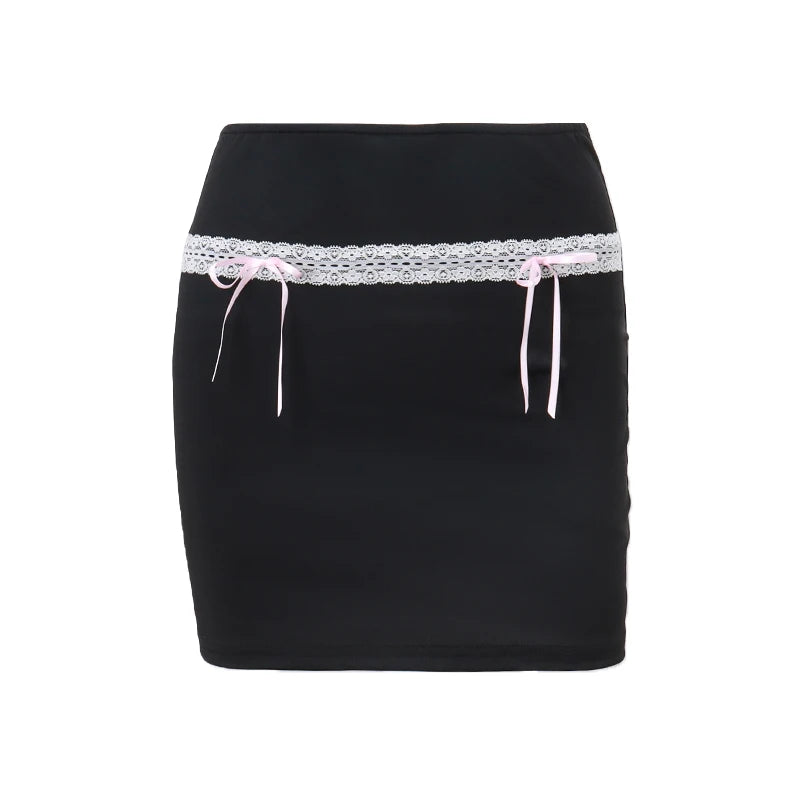 Jupe Courte - Noire - Style Coréen