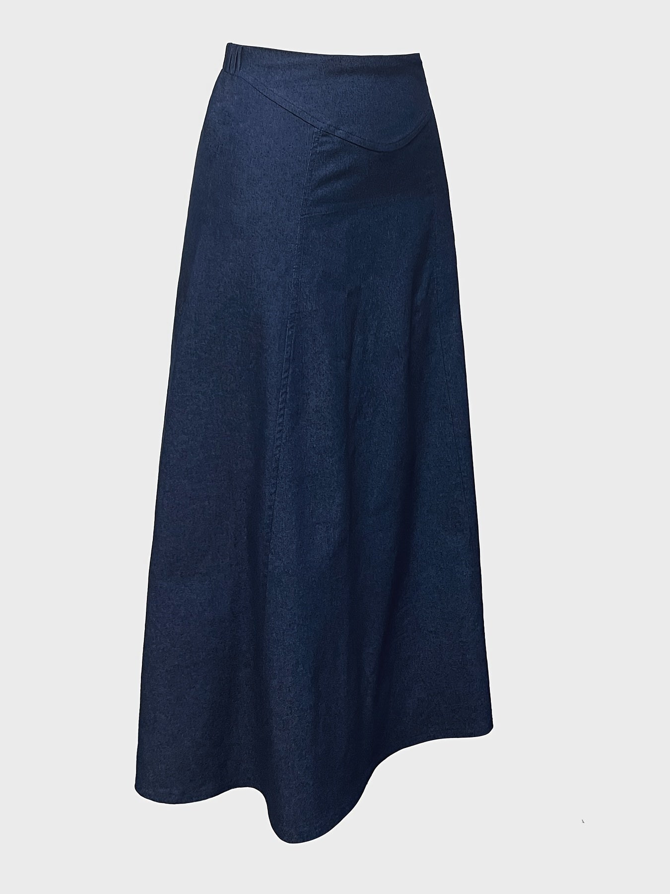 Jupe Longue - Jean - Droite - Haute Taille