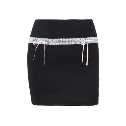 Jupe Courte - Noire - Style Coréen